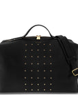 Front view of Latitu° Venezia weekender in black