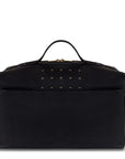 Front view of Latitu° Venezia weekender in black