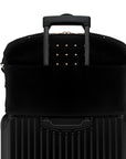 Front view of Latitu° Venezia weekender in black