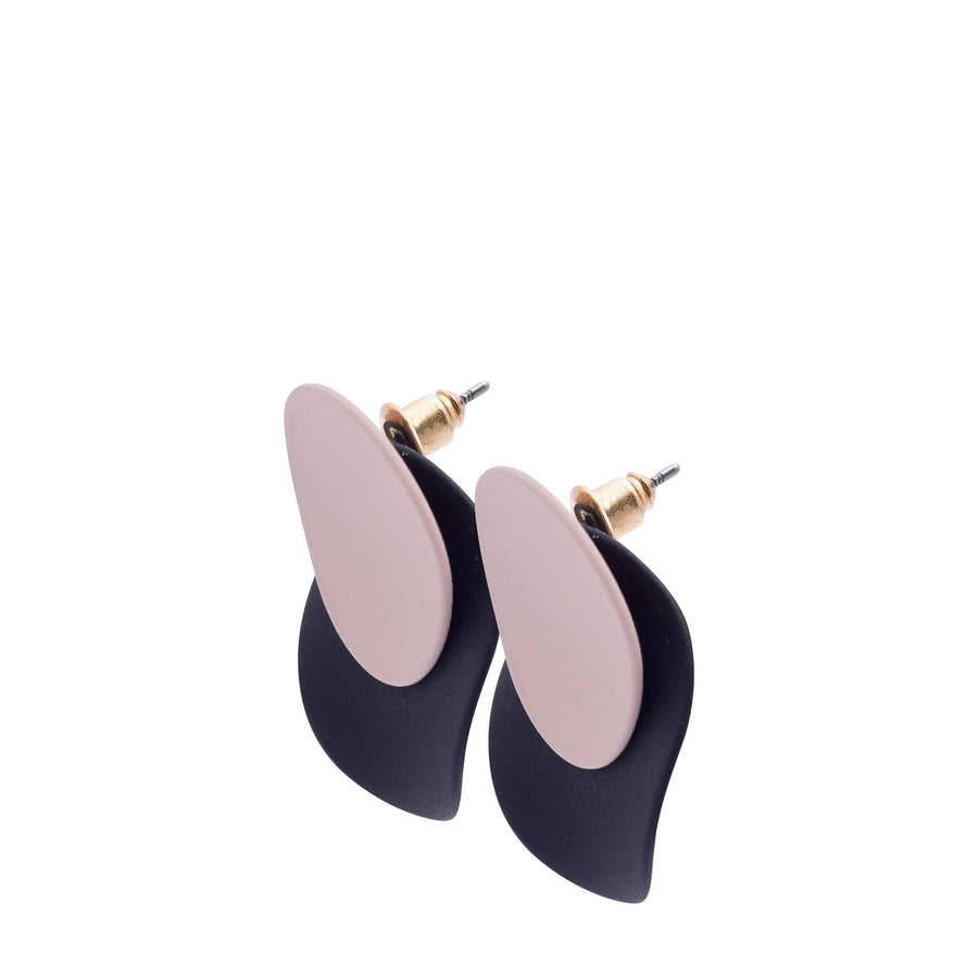 Ayung Dual-Toned Earrings - latitu